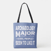 Tote Bag Collège D'Archéologie Major Seulement Cool Les Gen (Dos)