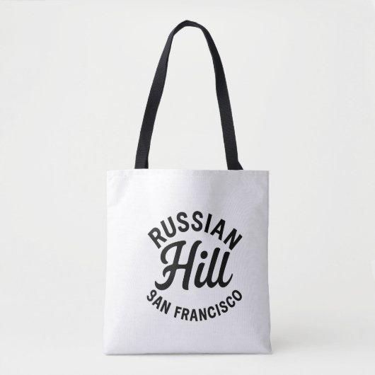 Tote Bag Colline russe (Devant)