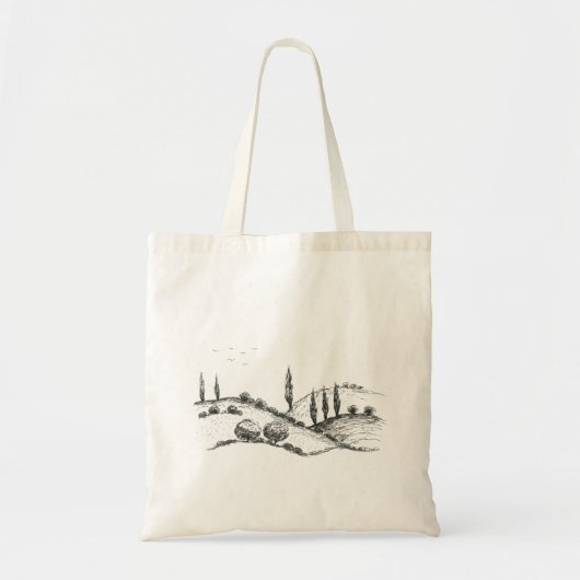 Tote Bag Collines de la Provence (Devant)