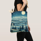 Tote Bag Collines d'hiver (De près)