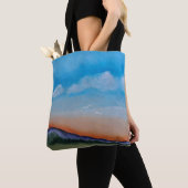 Tote Bag Collines du coucher du soleil (De près)