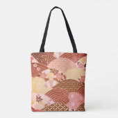 Tote Bag Collines et rivières vintages du Japon (Dos)