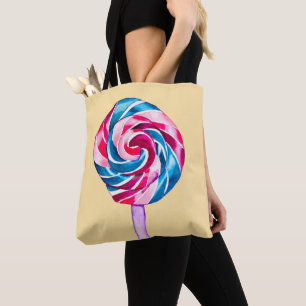 Tote Bag Collipop eau couleur bonbon art
