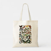 Tote Bag Collision de collection de papillons vintages (Dos)