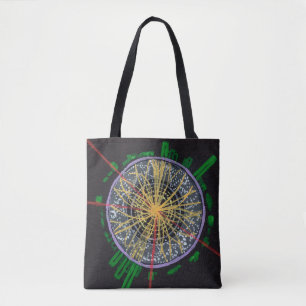 Tote Bag Collisions de Proton au LHC fourre-tout double
