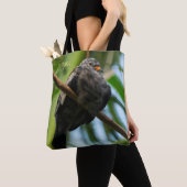 Tote Bag colombe de terrain (De près)