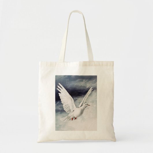 Tote Bag Colombe du Saint-Esprit Confirmation religieuse et (Devant)