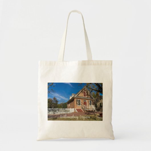 Tote Bag Colonial Williamsburg Virginie (Devant)
