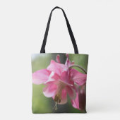 Tote Bag Colonne rose - Fleur (Dos)