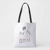 Tote Bag Color Guard Spin Manger Dormir Répéter (Devant)