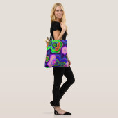 Tote Bag Coloré (Sur le modèle)