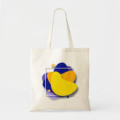 Tote Bag Coloré créatif géométrique (Devant)