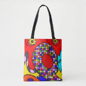 Tote Bag Coloré résumé (Devant)