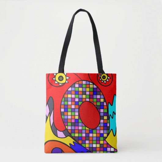 Tote Bag Coloré résumé (Devant)