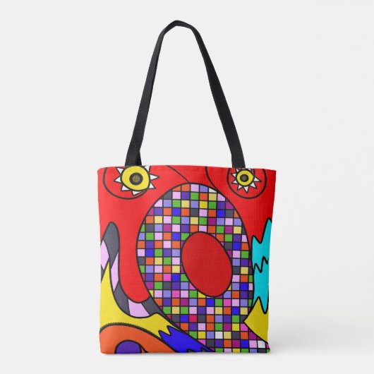 Tote Bag Coloré résumé (Dos)