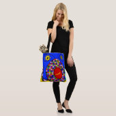 Tote Bag Coloré résumé (Sur le modèle)