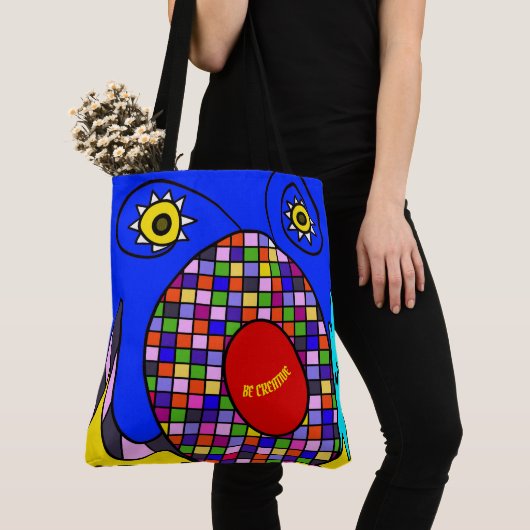 Tote Bag Coloré résumé (De près)
