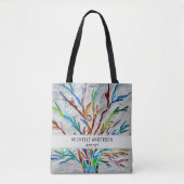 Tote Bag Colorée de l'artiste (Devant)