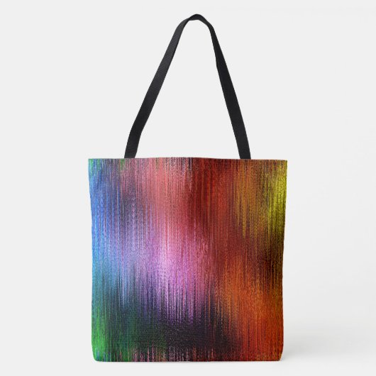 Tote Bag Colorful Background Pattern, (Devant)