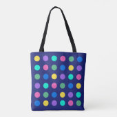 Tote Bag Colorful Geometric Dots (Dos)