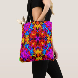 Tote Bag Coloris Expressifs Vibrants Artistrie