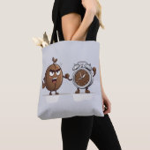 Tote Bag Combat classique du matin (De près)