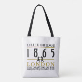 Tote Bag Combat de boxe, règles de Queensberry (Dos)
