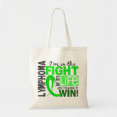 Tote Bag Combat de mon lymphome de la vie (Devant)