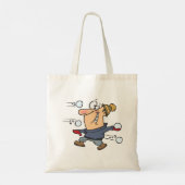 Tote Bag Combat de snowball (Dos)