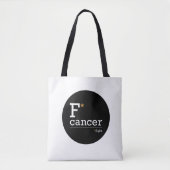 Tote Bag combattre le cancer fourre-tout (Devant)