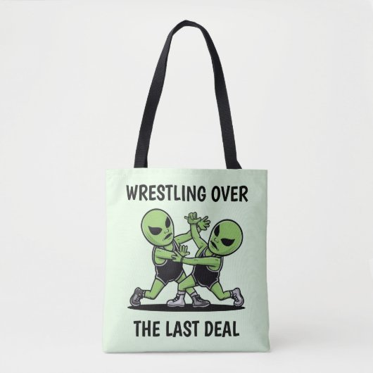 Tote Bag Combattre les Aliens (Devant)