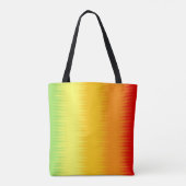Tote Bag Combo rouge orange jaune vert (Dos)