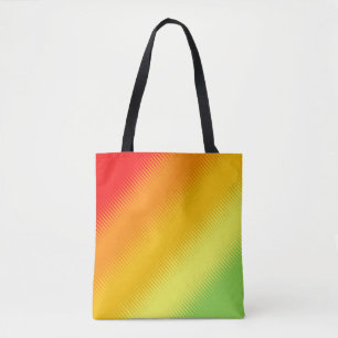 Tote Bag Combo rouge orange jaune vert