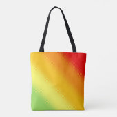 Tote Bag Combo rouge orange jaune vert (Dos)