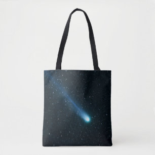 Tote Bag Comète dans le ciel nocturne