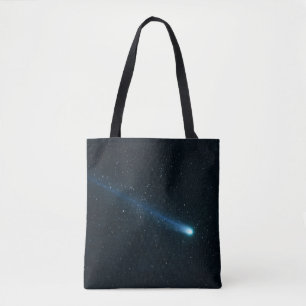Tote Bag Comète dans le ciel nocturne