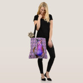 Tote Bag Comète Espace Dans Chat (Sur le modèle)