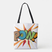 Tote Bag Comic Book Pop Art POP! POW ! (Dos)