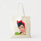 Tote Bag Comic Pop Art (Devant)