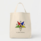 Tote Bag Commande de maçonnerie OES Eastern Star Sister (Devant)