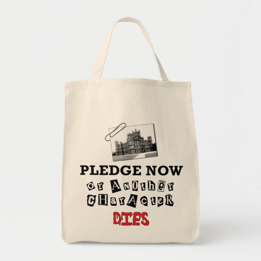 Tote Bag Commande d'engagement de plaisanterie (Devant)