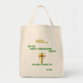 Tote Bag Commandement cassé Christian (Devant)
