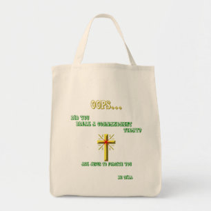 Tote Bag Commandement cassé Christian