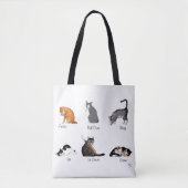 Tote Bag Commandes Cat (Devant)