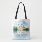 Tote Bag Comme Ci-Dessus (Devant)