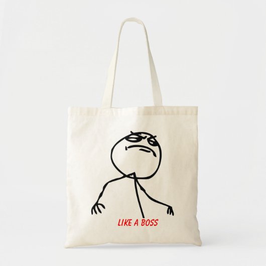 Tote Bag Comme un patron (Devant)