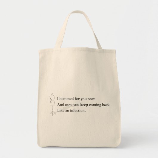 Tote Bag "Comme une infection" Fourre-tout (Devant)