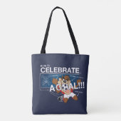 Tote Bag Comment célébrer un but avec TAZ™ (Dos)