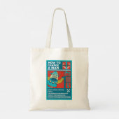 Tote Bag Comment changer un homme (Dos)