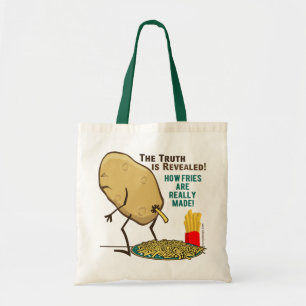Tote Bag Comment des fritures sont vraiment faites